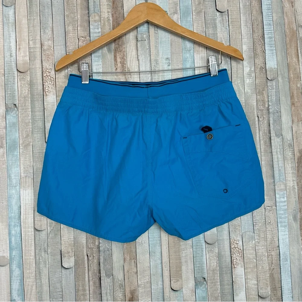 Diesel L Mens Bright Blue Barrely Swim Trunk Shorts 1.75” Inseam Summer Vacation - Picture 4 of 9